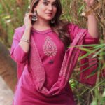 Women's Pure Cotton A-Line Kurta Pant Set with Hand Block Print Dupatta